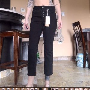 Totality high waisted straight leg jeans